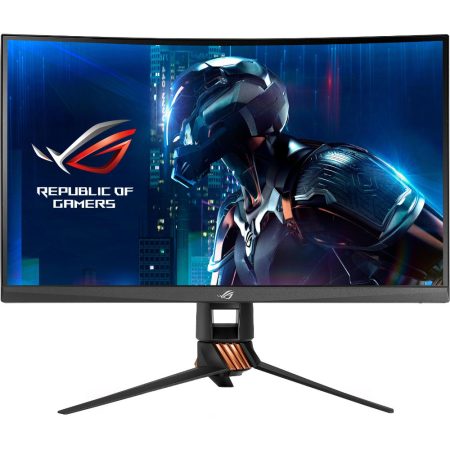 Monitor curbat gaming LED Asus ROG Swift PG27VQ, 27", 2K WQHD (2560x1440),&nbsp;1ms, 165Hz, NVIDIA G-SYNC, Aura Sync, Negru