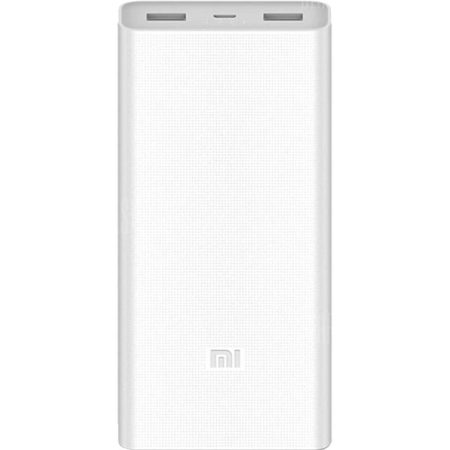 Acumulator extern Xiaomi Mi 2C, 20000 mAh, Alb
