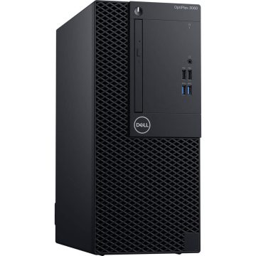 Sistem Desktop PC Dell OptiPlex 3060 MT, Intel® Core&trade; i3-8100, 8GB DDR4, HDD 1TB, Intel® UHD Graphics, Windows 10 Pro
