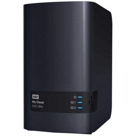 Network Storage WD My Cloud Expert Series EX2 Ultra, 12TB, 3.5", USB 3.0, Negru