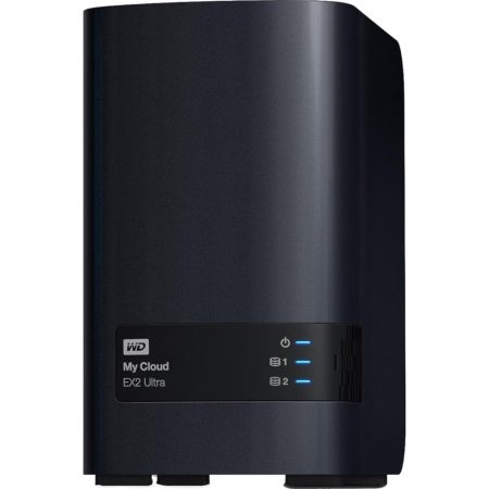Network Storage WD My Cloud Expert Series EX2 Ultra, 16TB, 3.5", USB 3.0, Negru