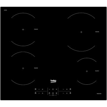 Plita incorporabila Beko HII64200AT, Inductie, 4 zone gatit