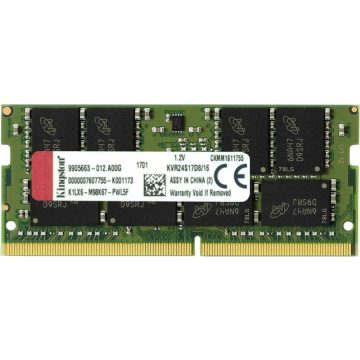 Memorie Kingston KVR24S17D8/16, 16GB, DDR4, 2400MHz, CL17