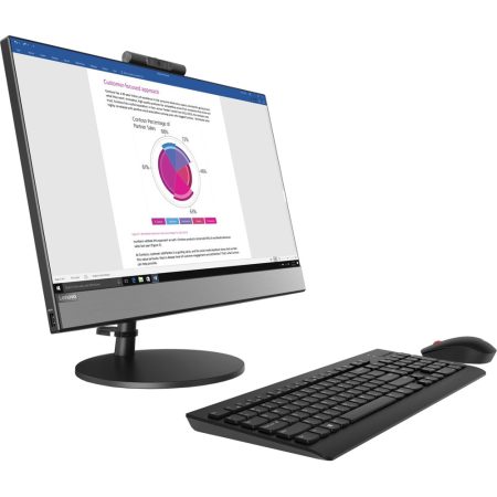 Sistem Desktop PC All-In-One Lenovo V530, 21.5" FHD, Intel® Core&trade; i5-8400T, 8GB DDR4, HDD 1TB, Intel® UHD Graphics, Free DOS