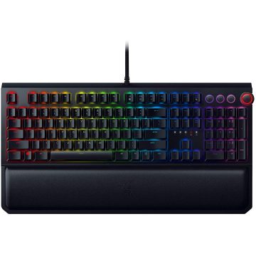 Tastatura gaming mecanica Razer Black Widow Elite, Orange Switches