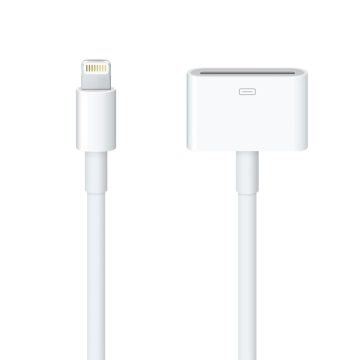 Adaptor Apple la 30 pin, Alb