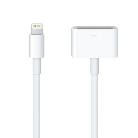 Adaptor Apple la 30 pin, Alb