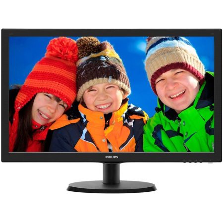 Monitor LED Philips 21.5", Wide, Full HD, Negru, 223V5LSB2/10