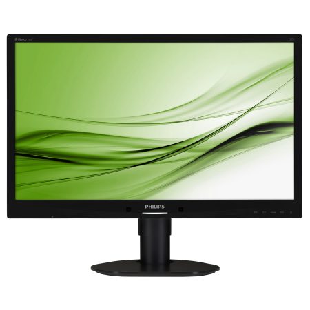 Monitor Philips LED 241B4LPYCB, 24", Full HD, Display Port, DVI, USB, Boxe, Negru