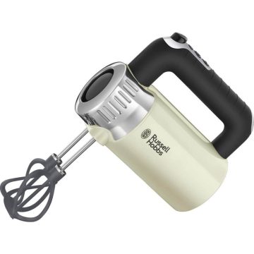 Mixer de mana Russell Hobbs Retro Vintage Cream 25202-56, 500 W, 4 viteze, Crem