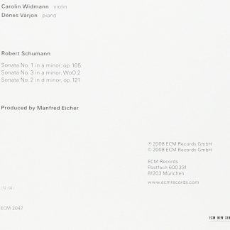 Robert Schumann: The Violin Sonatas