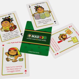 Carti de joc - Mad420 Playing Cards - Weed Game