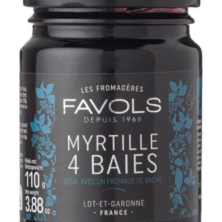 Gem de afine - Les Fromageres - Myrtille 4 Baies