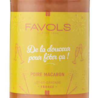 Gem de pere cu macarons - Les Messages - De la douceur pour feter ca!