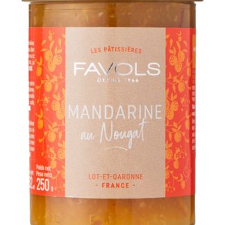 Gem de mandarine cu nuga - Les Patissieres - Mandarine au nougat