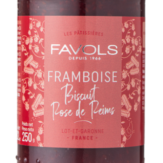 Gem de zmeura - Les Patissieres - Framboise biscuit Rose de Reims