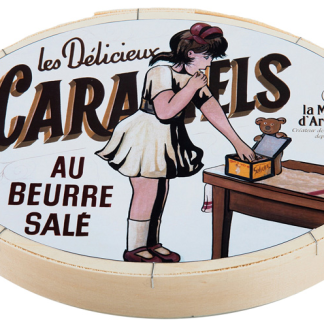 Bomboane de caramel cu unt sarat - Oval Box, 300g