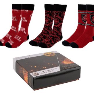 Set 3 perechi sosete - Game of Thrones - House of the dragon - 40-46