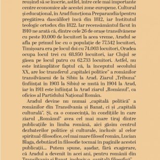 Filosofie romaneasca in spatiul aradean