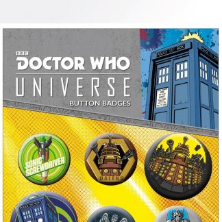 Set 6 insigne - Doctor Who - Alien Adventures