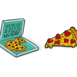 Set 2 insigne pin - Pin Your Style! - Pizza