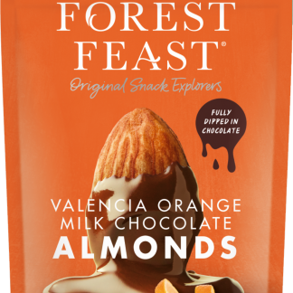 Migdale in ciocolata cu aroma de portocale