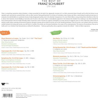 The Best Of Franz Schubert - Vinyl