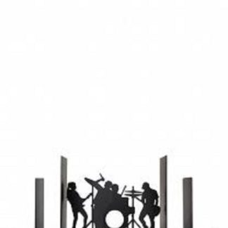 Suport lateral carti - The Band - Negru