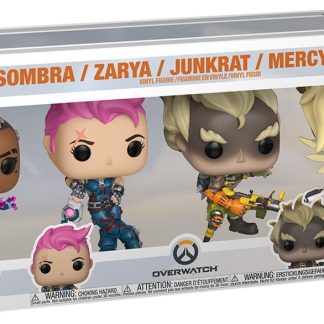 Set figurine - Pop! Games - Overwatch - Sombra , Zarya , Junkrat & Mercy Vaulted Rare