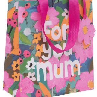 Punga de cadou - Medium - Floral for You Mum