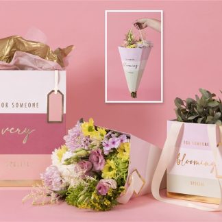 Punga cadou - Blooming Special Stripes - Bag Plant