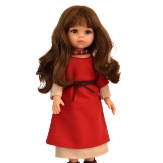 Set carte si papusa - Aelia, fetita daca