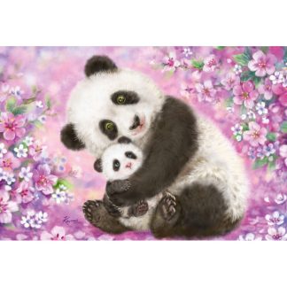 Puzzle 3 x 24 piese - Panda, Lama, Sloth