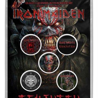 Set 5 insigne - Iron Maiden - Senjutsu