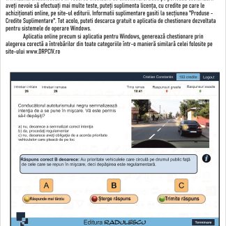 Noul Cod rutier. 1160 intrebari de examen explicate, categoriile A, B, BE