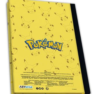Carnet A5 - Pokemon - Pikachu