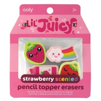 Set 4 radiere parfumate - Lil Juicy - Strawberry