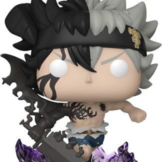 Figurina - Pop! Animation - Black Clover: Black Asta (Glows in The Dark)