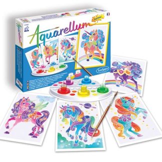 Set creativ - Aquarellum Junior - Unicorni