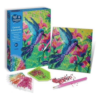 Set creativ cu diamante - Colibri