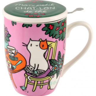 Cana cu infuzor si capac - Tudor - Chat-lon de the