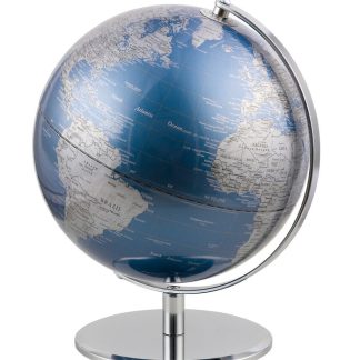 Glob pamantesc - Metallic Blue-Silver