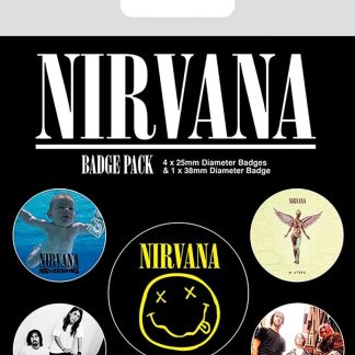 Set 5 insigne - Nirvana - Iconic