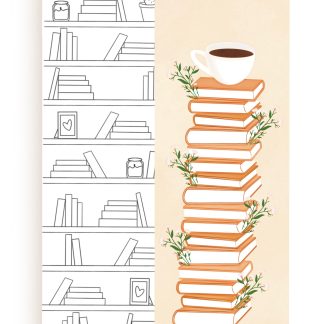 Semn de carte - Doua fete - Reading Tracker