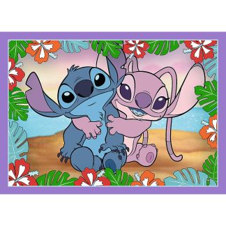 Puzzle 4 in 1 - Lilo & Stitch - Ziua fermecata