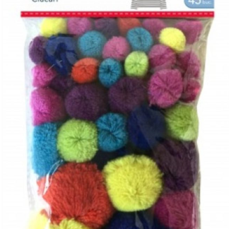 Accesorii craft - Ciucuri colorati