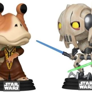 Set 2 figurine - Pop! Star Wars: Jar Jar Binks Vs General Grevious