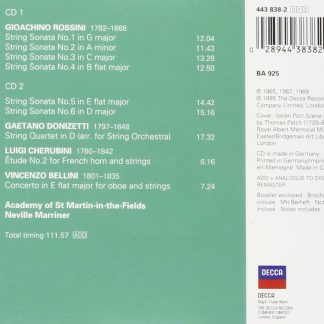 Rossini: String Sonatas