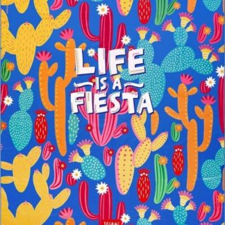 Prosop de plaja maxi - Good Vibes - Cactus