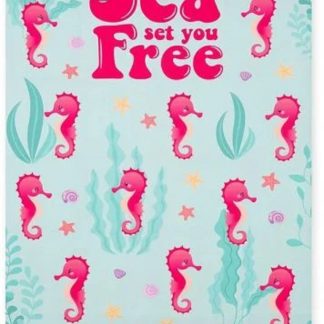 Prosop de plaja - Good Vibes - Seahorse